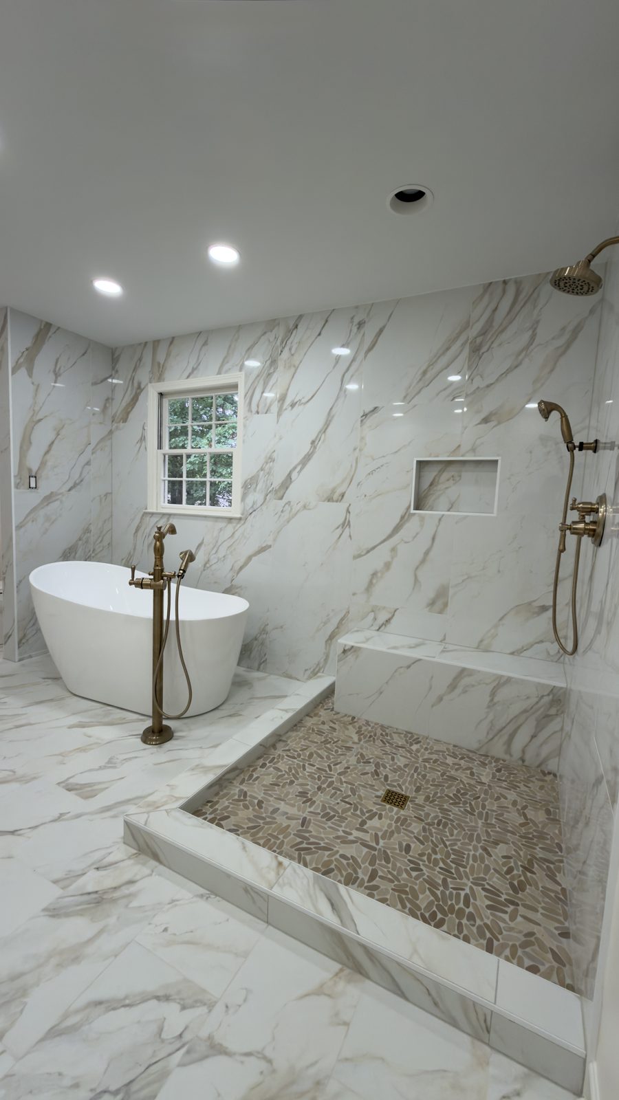 Tile installation by KV Multisolutions