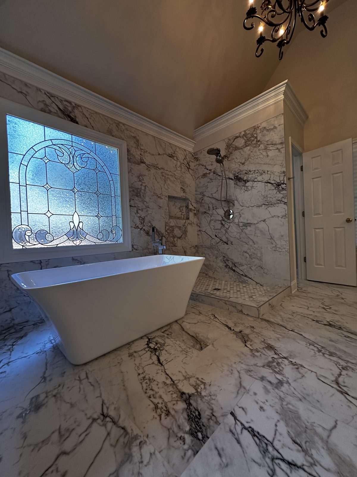 Tile installation by KV Multisolutions