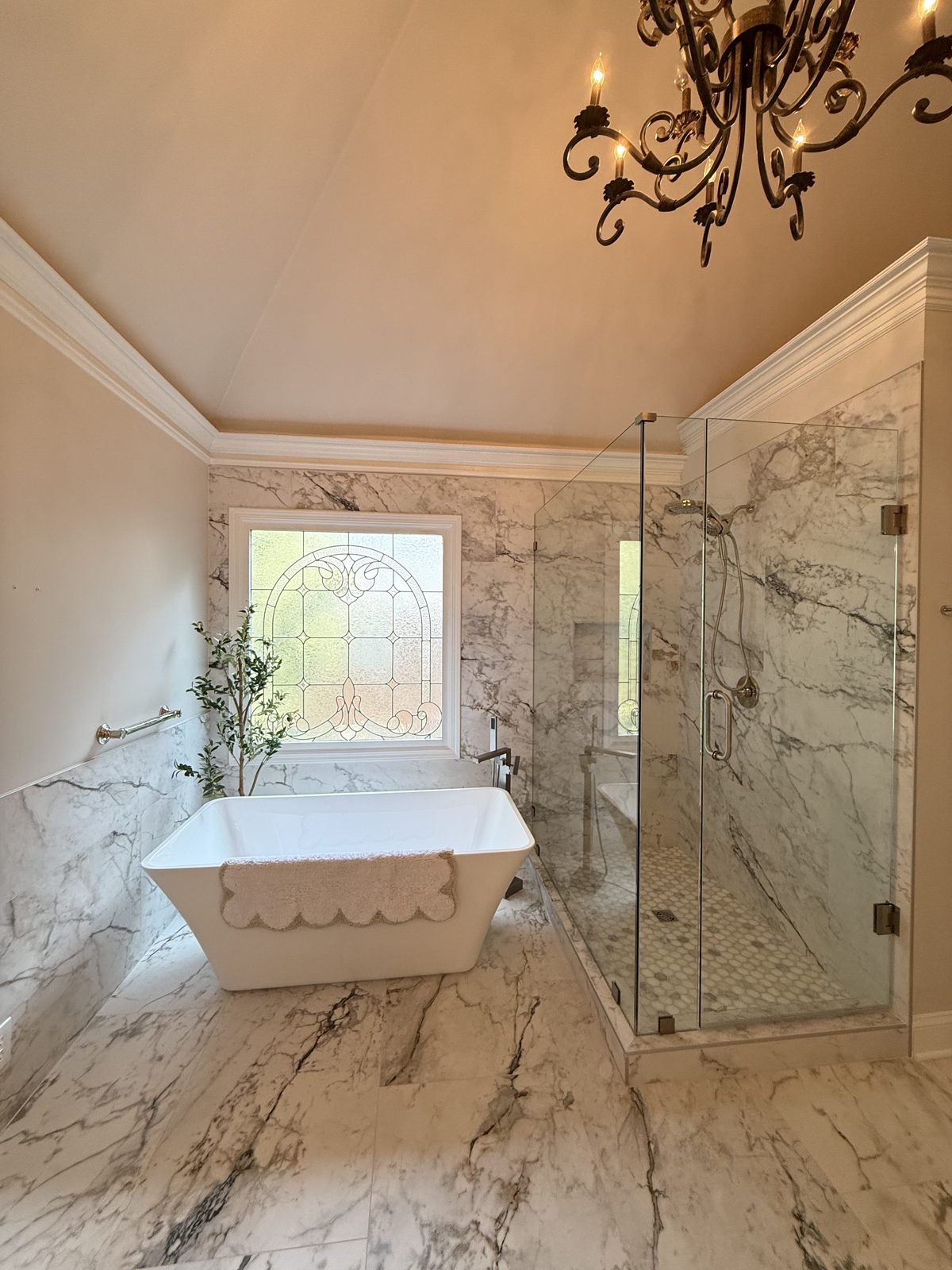 Tile installation by KV Multisolutions